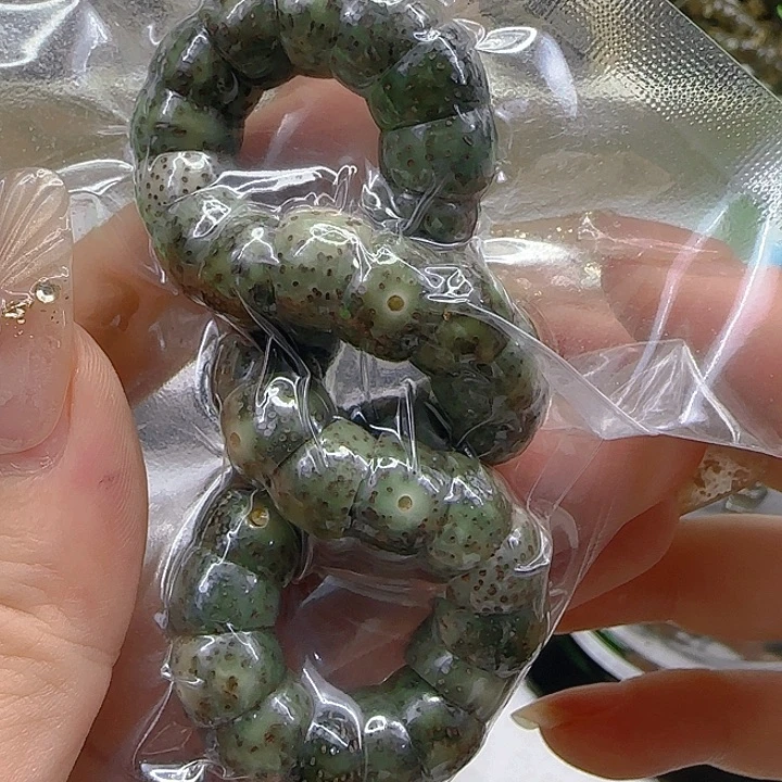 星月菩提手串22王者绿星月菩提1.0大肠单圈
