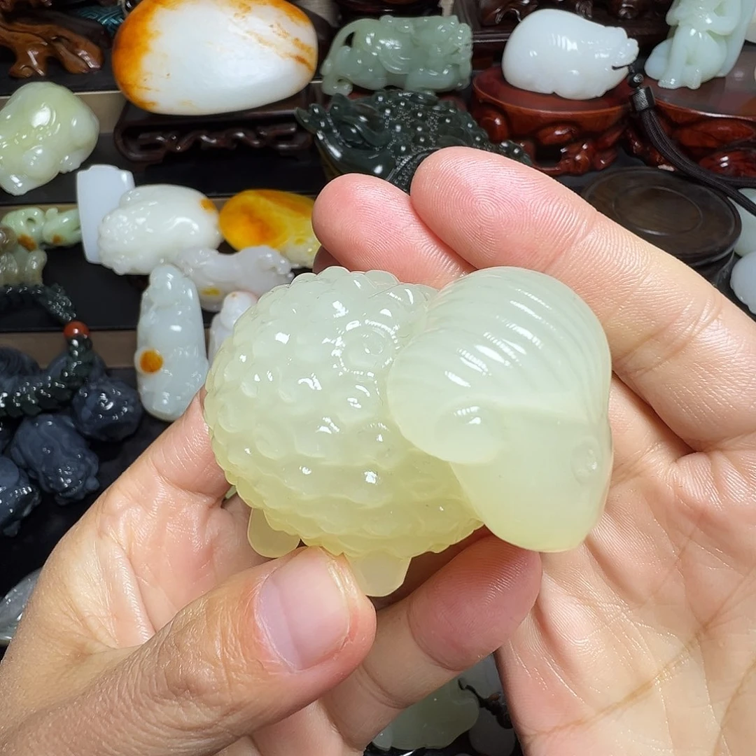 软玉未镶嵌把件精品
