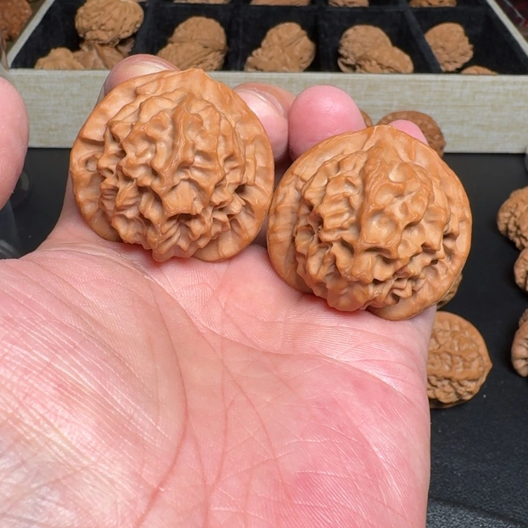 吊坠文玩核桃全品龙鳞 尺寸41