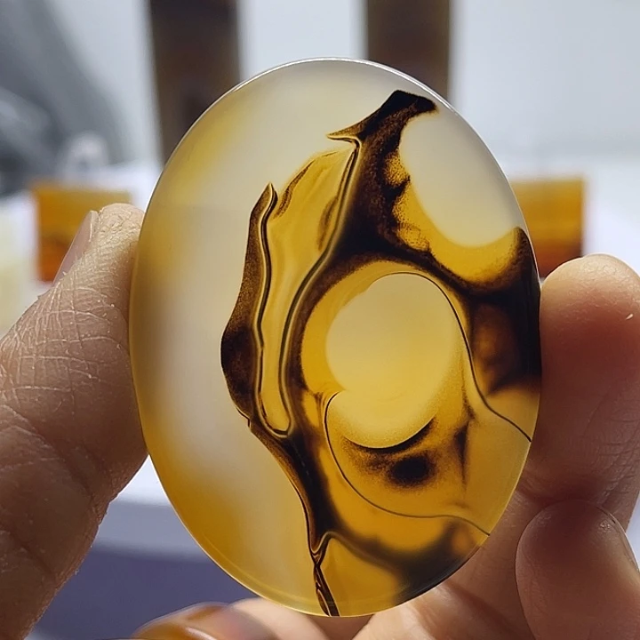 玛瑙/玉髓未镶嵌吊坠(不含链)