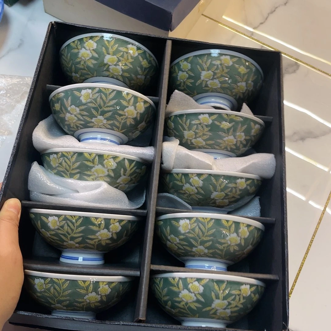 瓷片干饭碗一套哦30