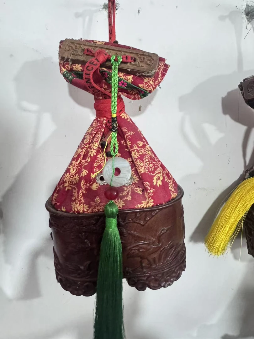 手工红木鹌鹑圈袋子适合鹌鹑收藏把玩