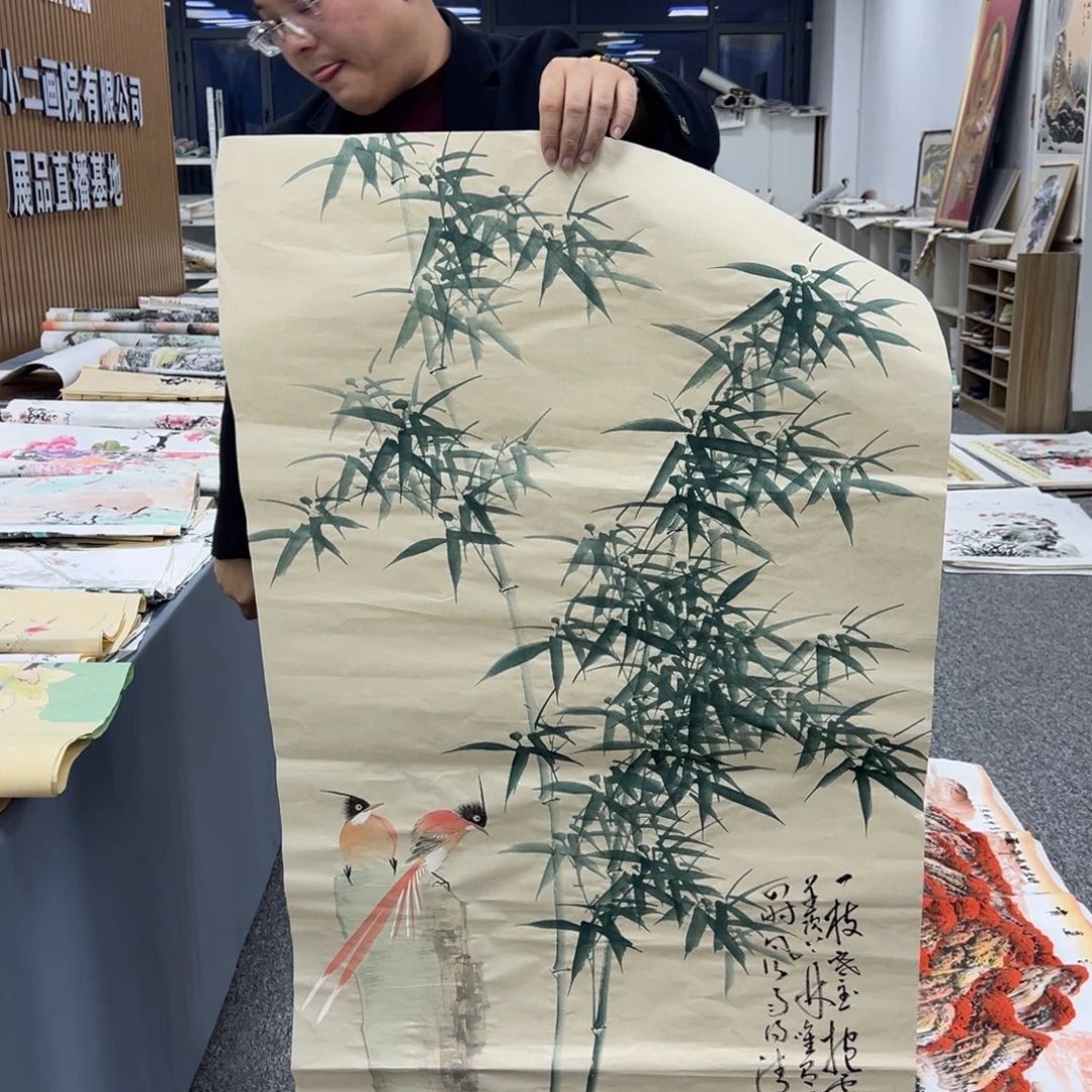 国画纯手工字画制作