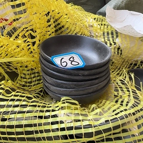 瓷片6个库存7.5厘米68