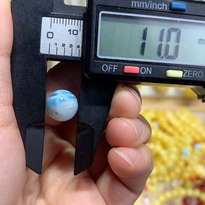 针钠钙石（海纹石）未镶嵌珠宝半成品特价