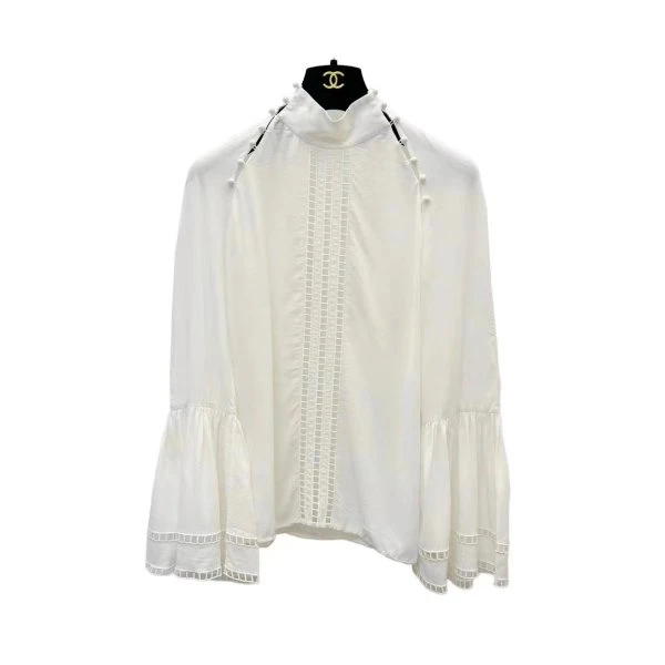 妃鱼/芬迪/真丝/衬衫/95新/琰二08