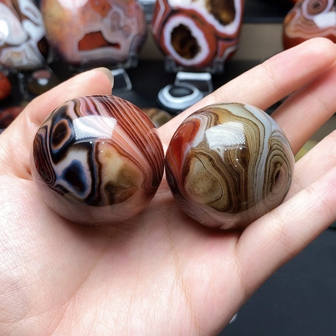 玛瑙/玉髓2毛未镶嵌闪*