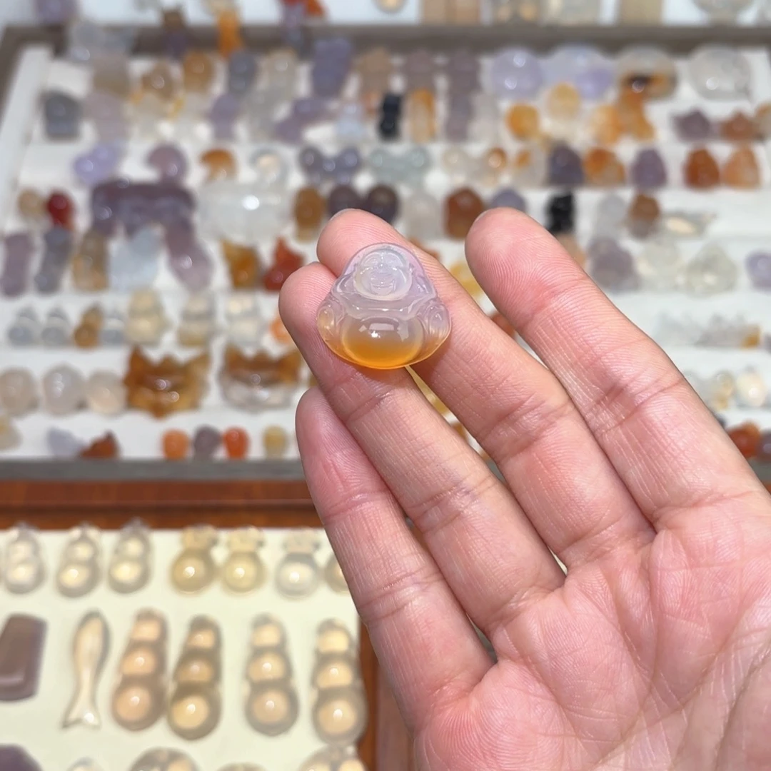 玛瑙/玉髓颈饰未镶嵌疯*