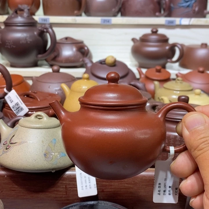茶壶紫砂精工制作