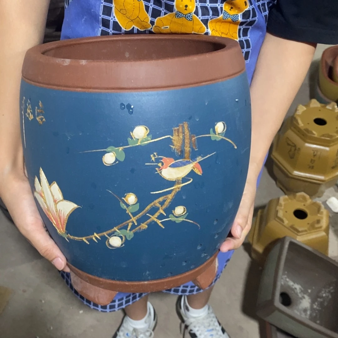 紫砂花盆口径口径16 22