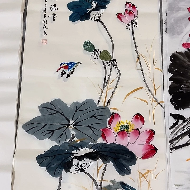 三个张画廊直播间！