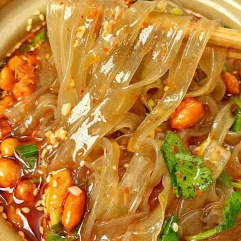 6桶装酸辣宽粉红薯粉丝方便速食酸辣粉特价批发一整箱
