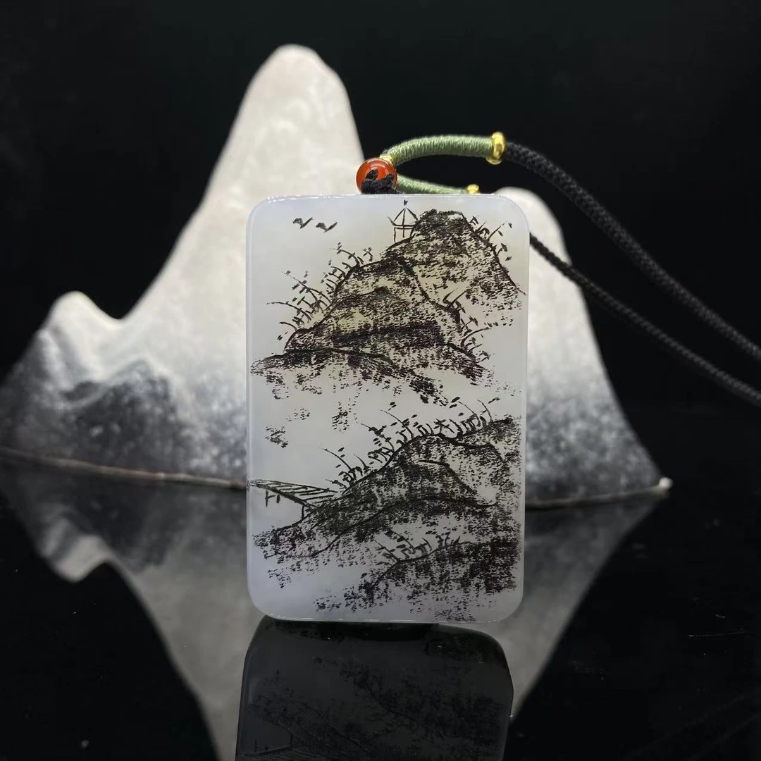 A737 和田玉吊坠 QQ236003