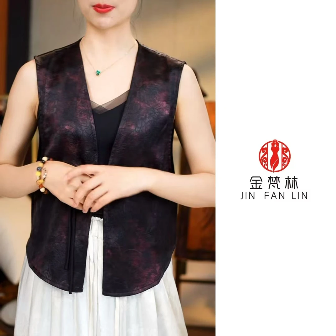 【素华JX8565】国风新中式一粒扣设计开衫气质设计师款复古外套