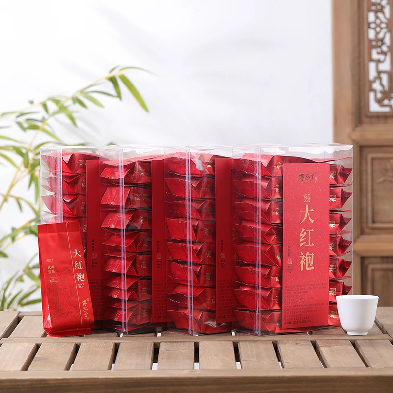 武夷岩茶大红袍乌龙茶花果香桂皮香办公自喝口粮茶