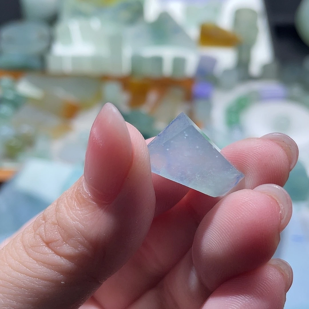 q***t定制翡翠未镶嵌叶子