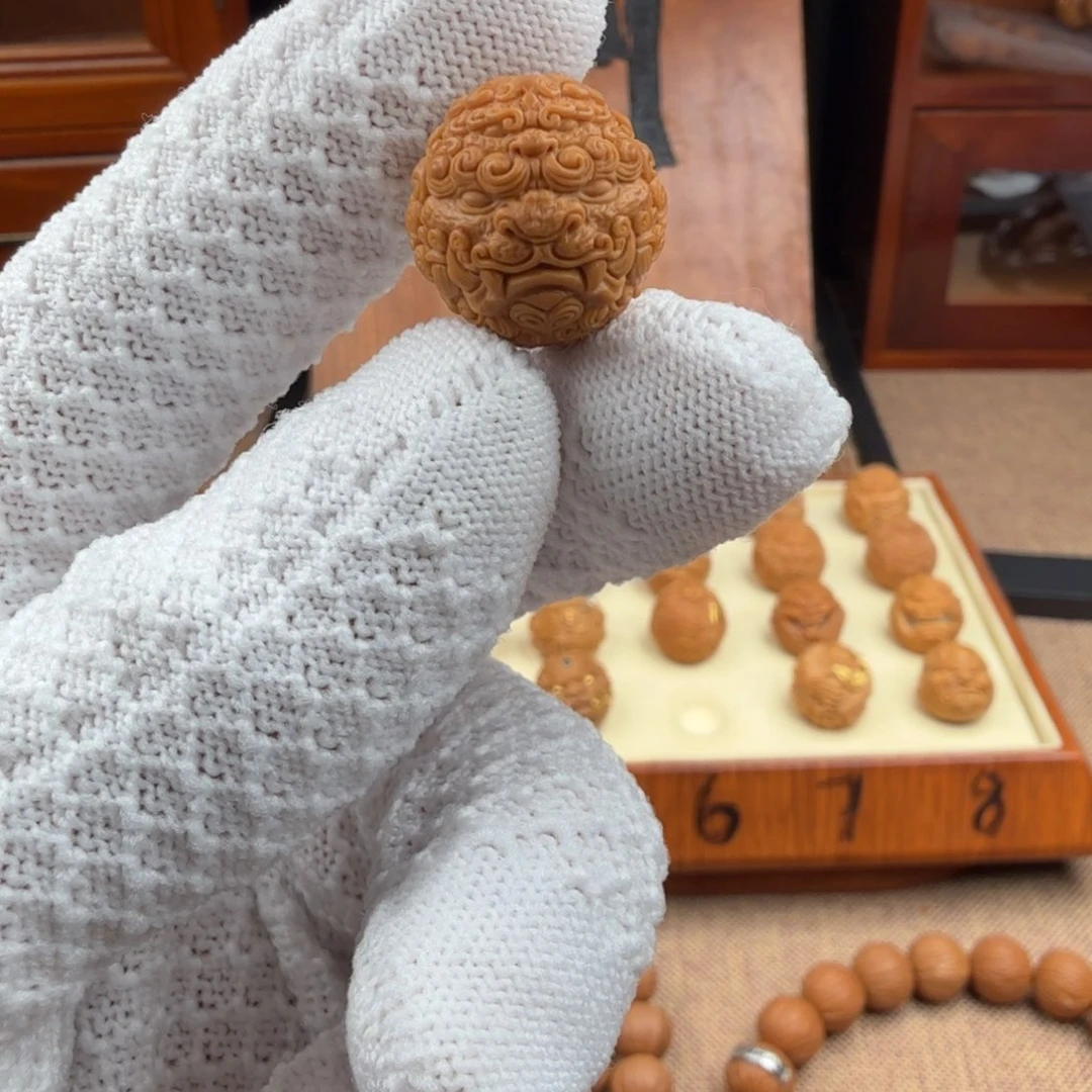 猴头核桃吊坠双12唐狮