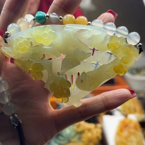 岫玉挂件未镶嵌挂件