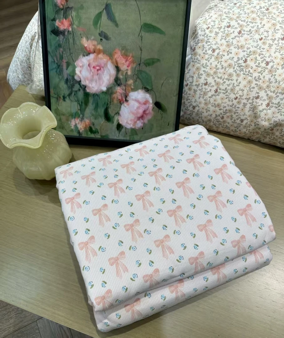 【半糖】彩竹棉数码印花舒适超软四件套