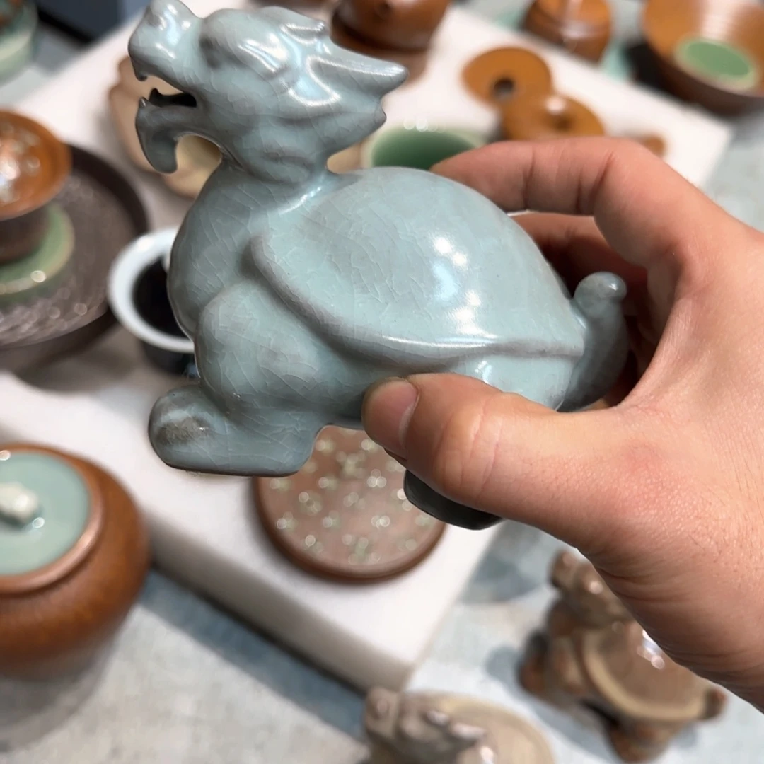 小金茶具青瓷茶器