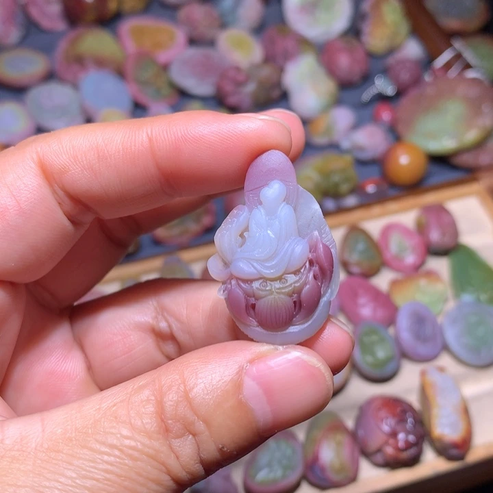 玛瑙/玉髓未镶嵌手链盐源玛瑙