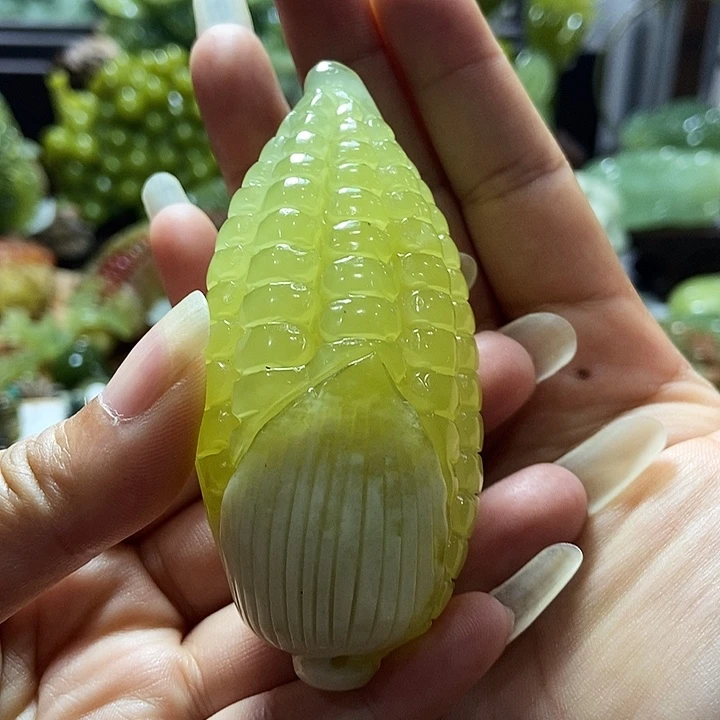 透闪石-蛇纹石玉合金珠宝奇石