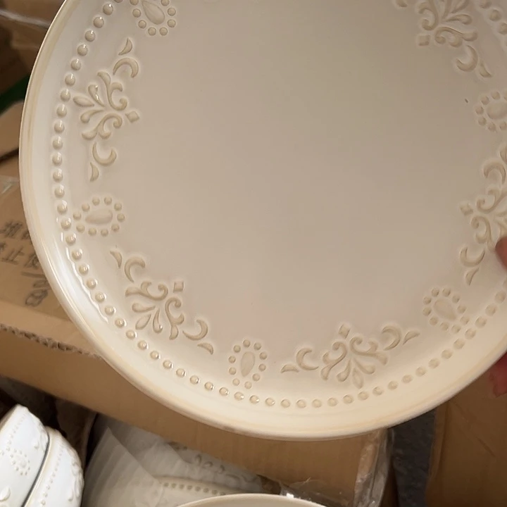 瓷片默认瑕疵商品浮雕3个