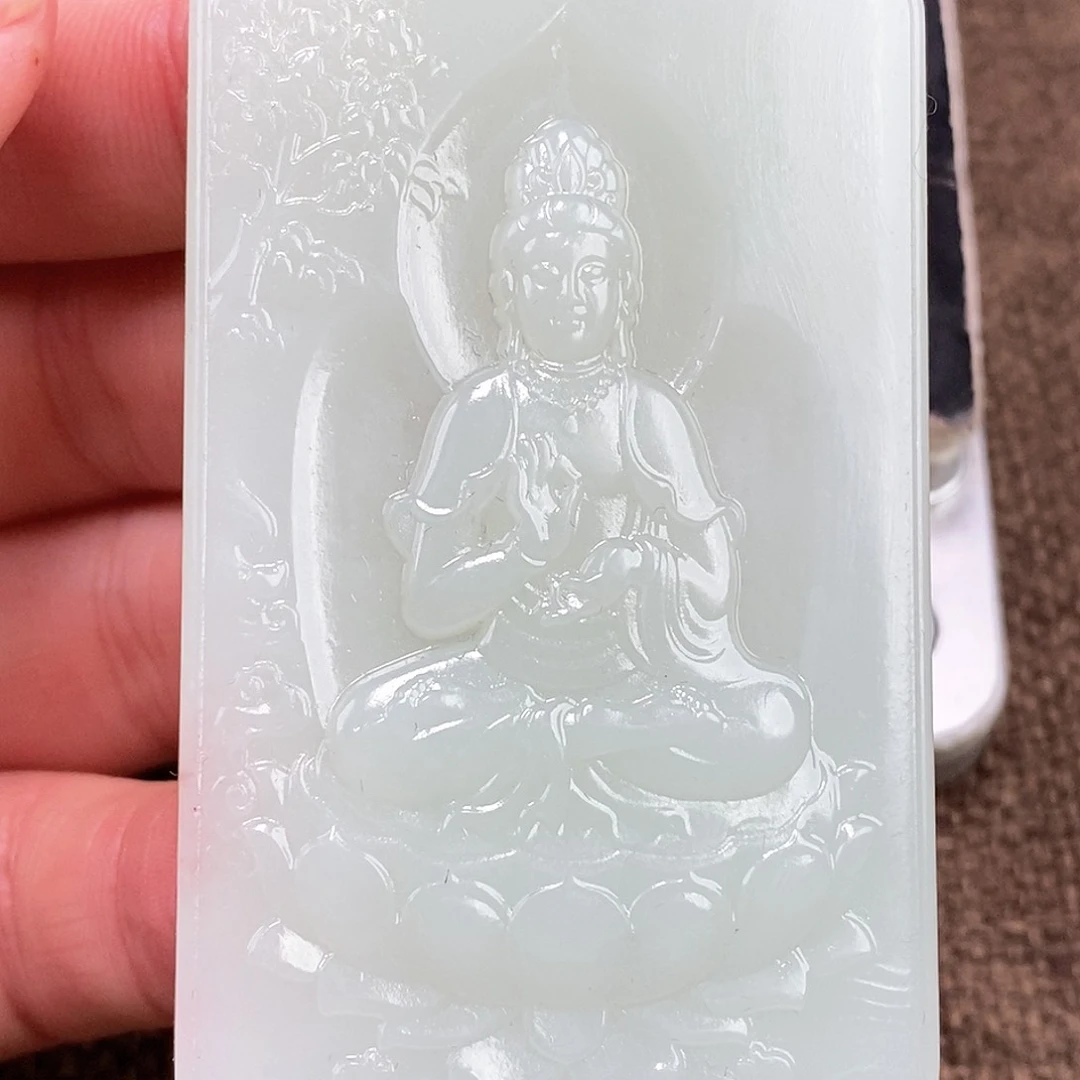 和田玉挂件未镶嵌