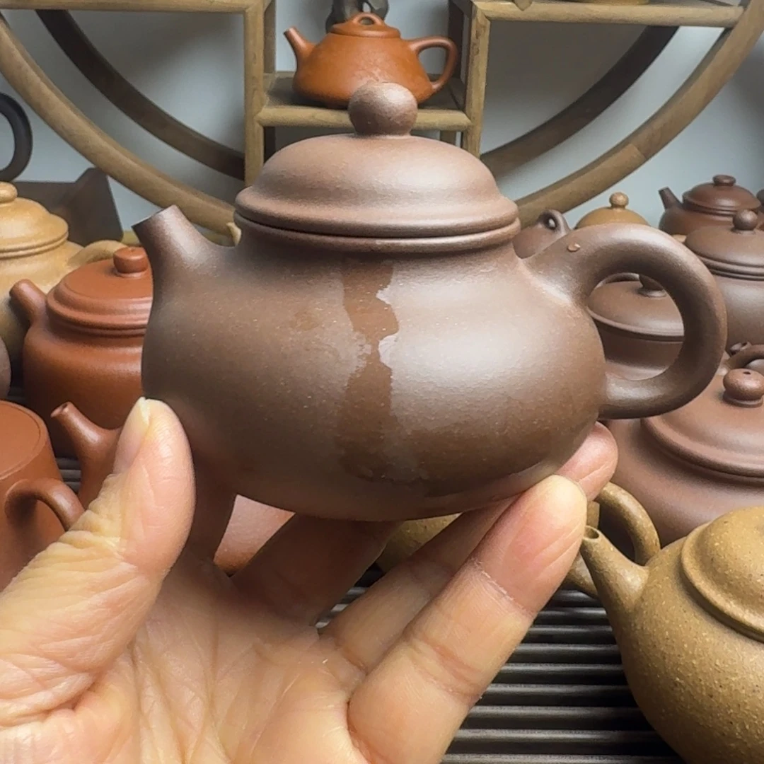 紫砂茶壶150cc容天嫩底槽清