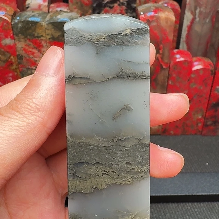 昌化石印石精品昌化鸡血石
