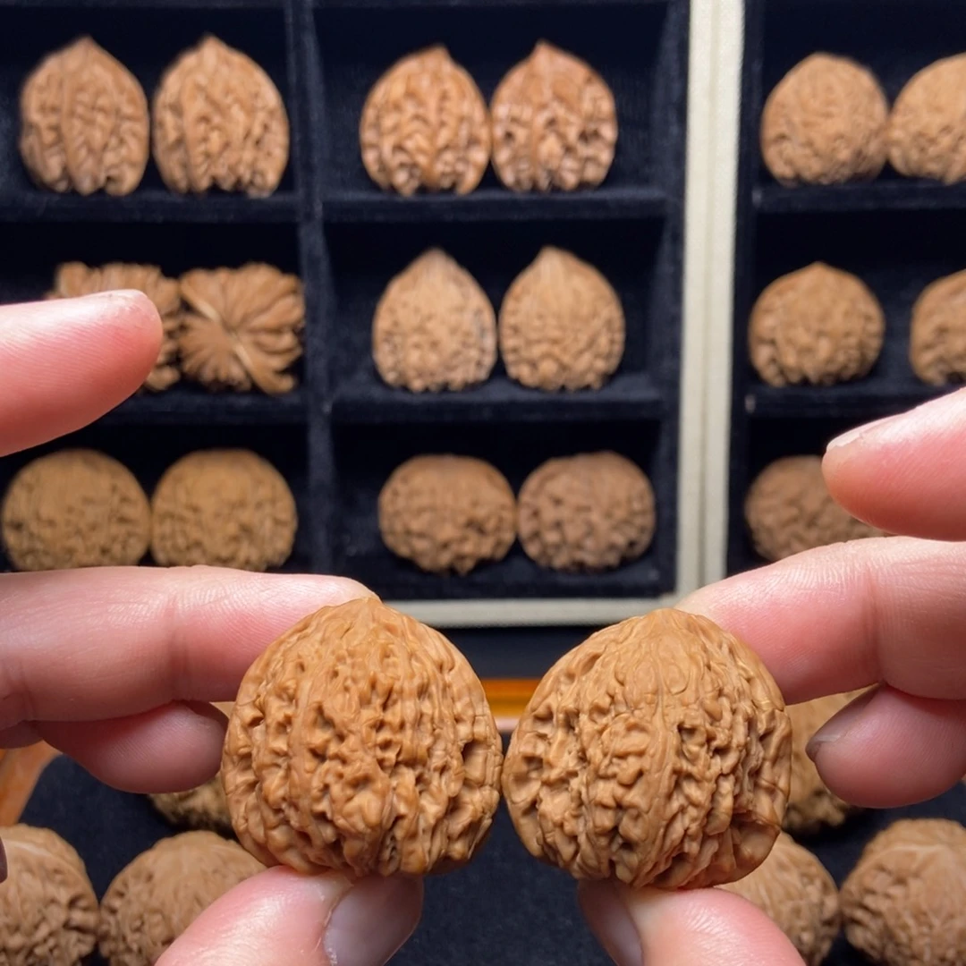 吊坠文玩核桃34涿鹿南疆有黄