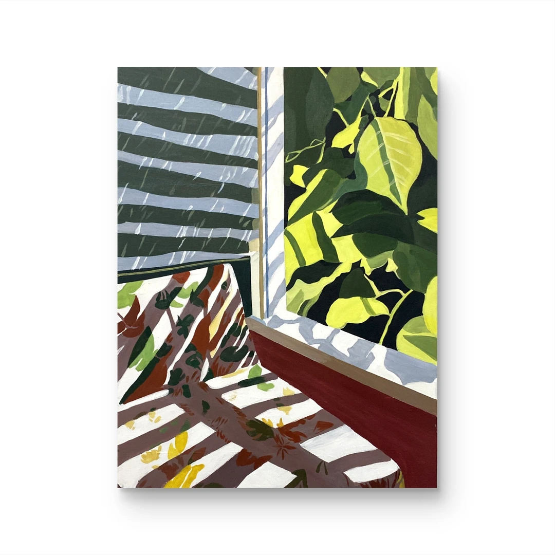 【惬意】原创手绘挂画 “60*80” No.1333玄关客厅手绘装饰画