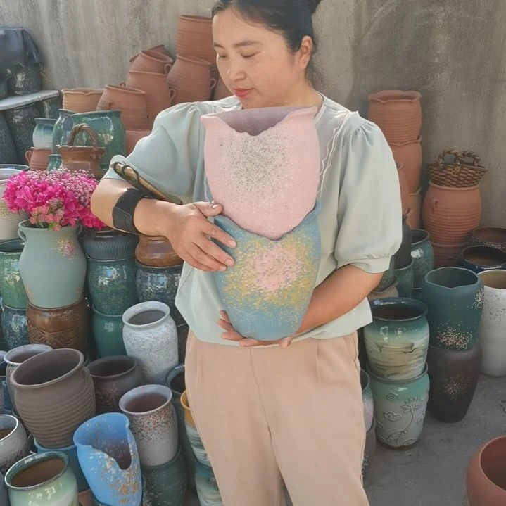 口18高22两个盆子