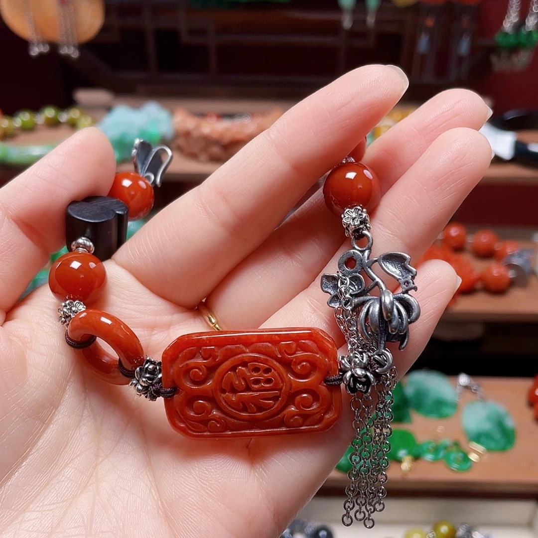 翡翠未镶嵌手链饰品