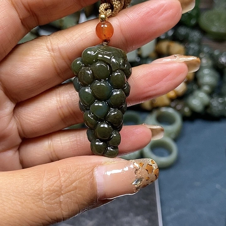 和田玉挂件未镶嵌