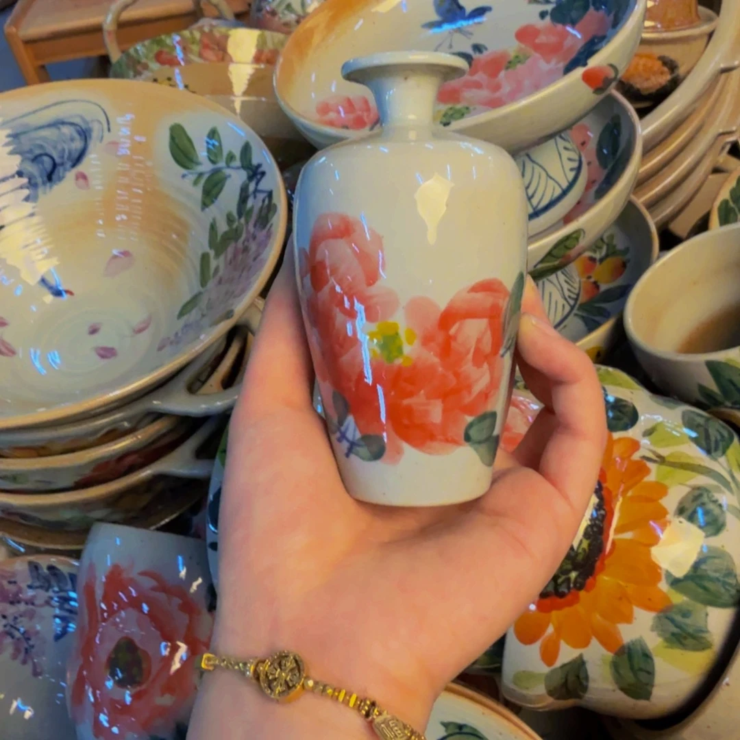 瓷片景德镇陶瓷手工手绘