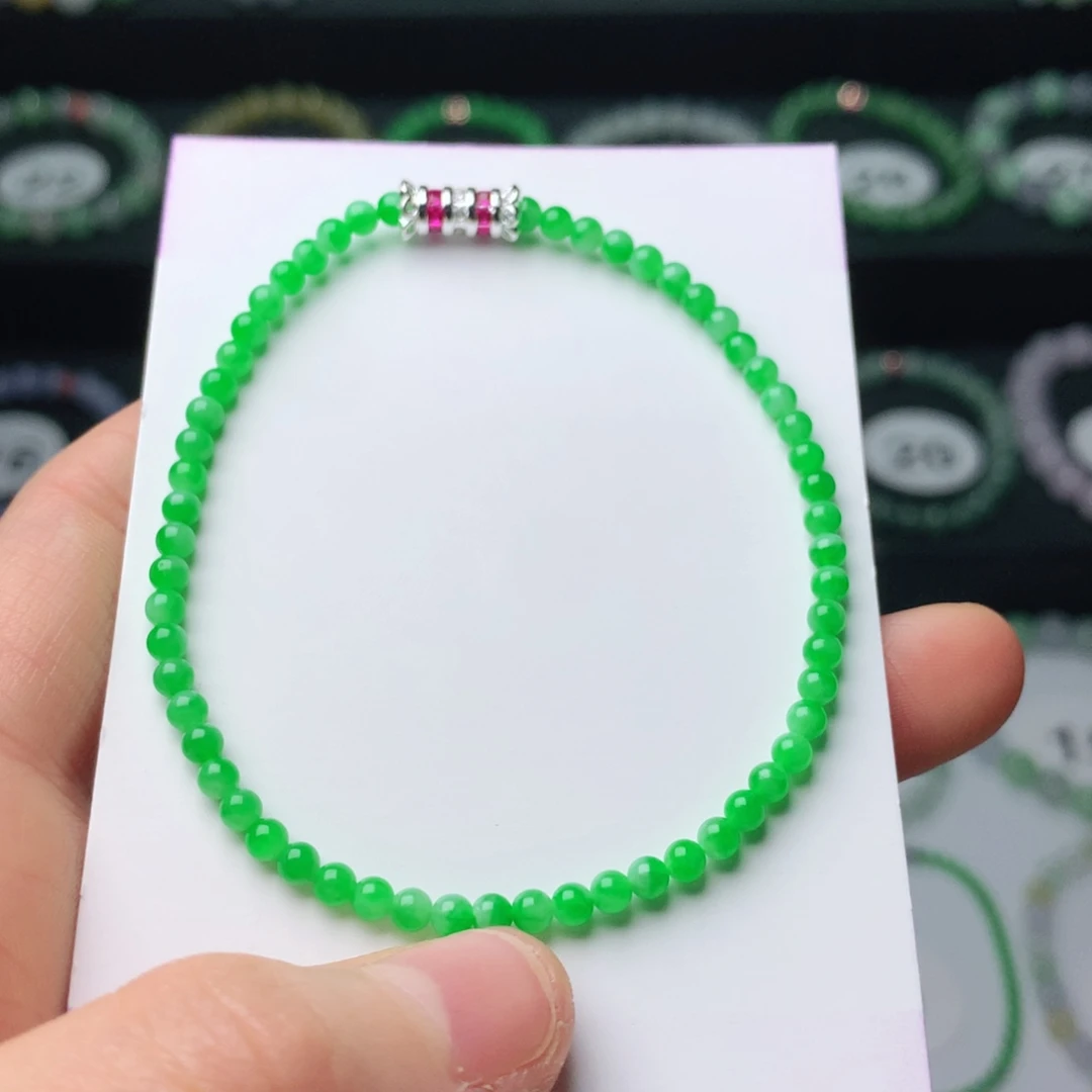 翡翠未镶嵌手链翡翠