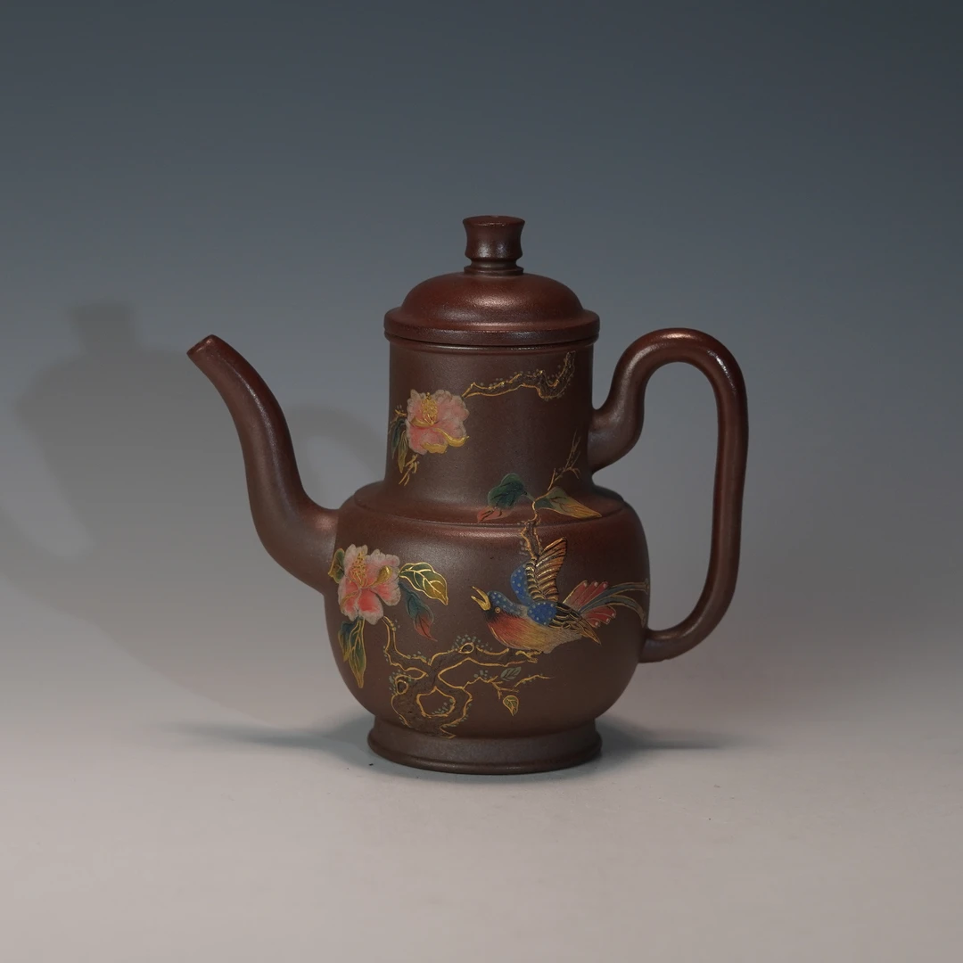 lot. 21086 何卫民 紫泥酒樽 200cc