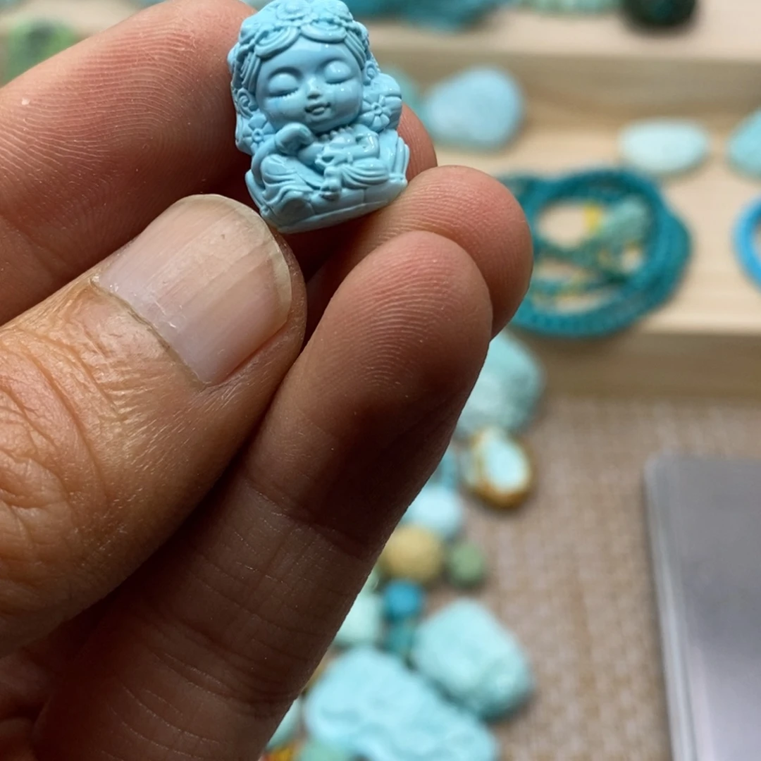 【闪购商品】未镶嵌绿松石548