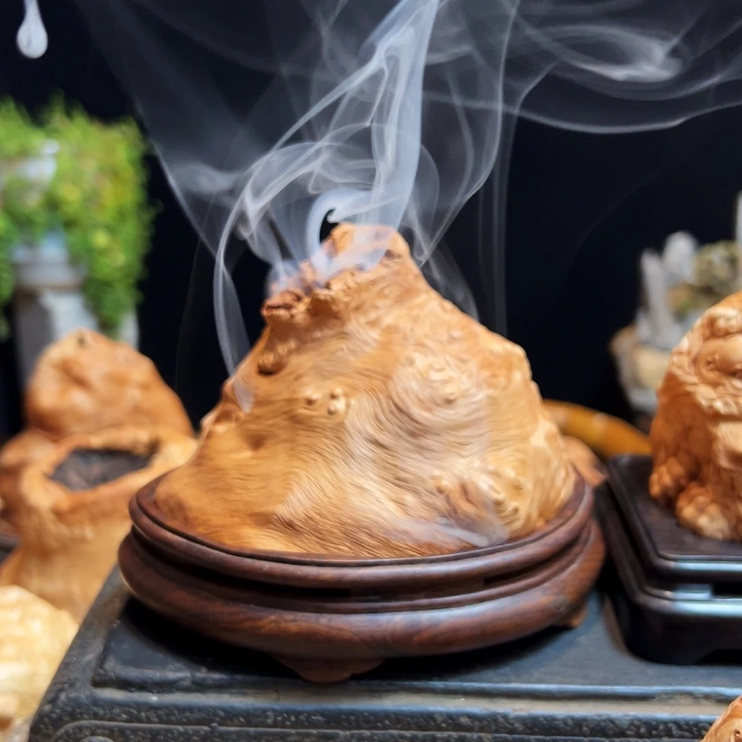 荔枝木野*熏香成品香炉