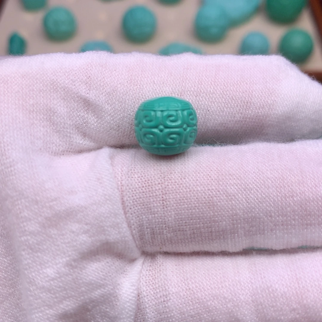 原生态散珠配珠回纹珠卡11