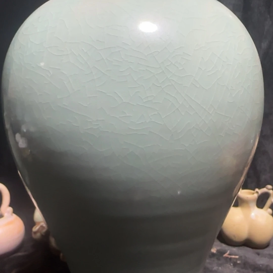 瓷器汝瓷梅瓶nfnska