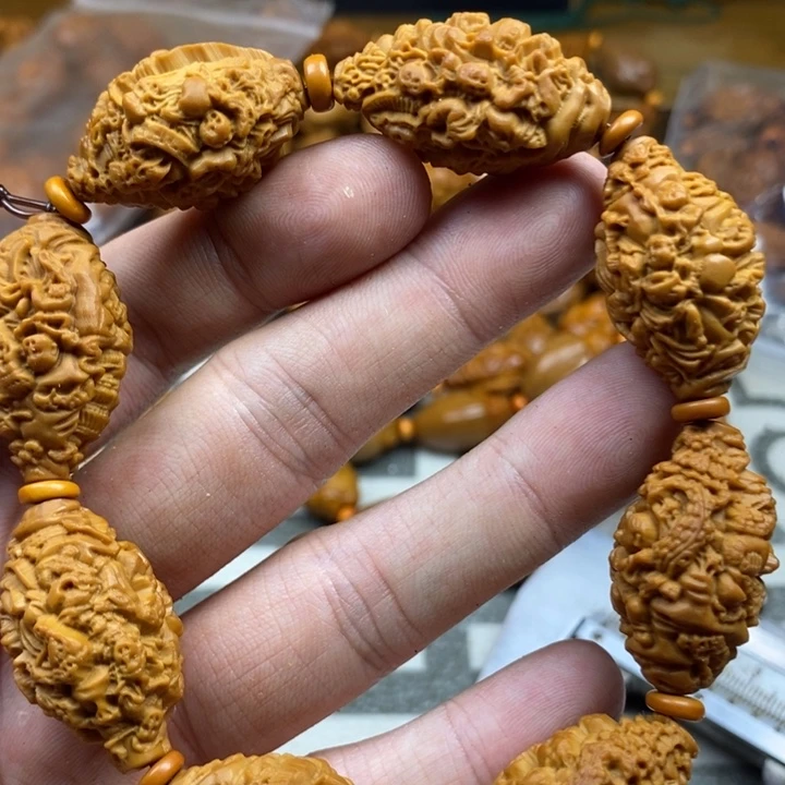 手串/手链橄榄核橄榄核雕工艺手串