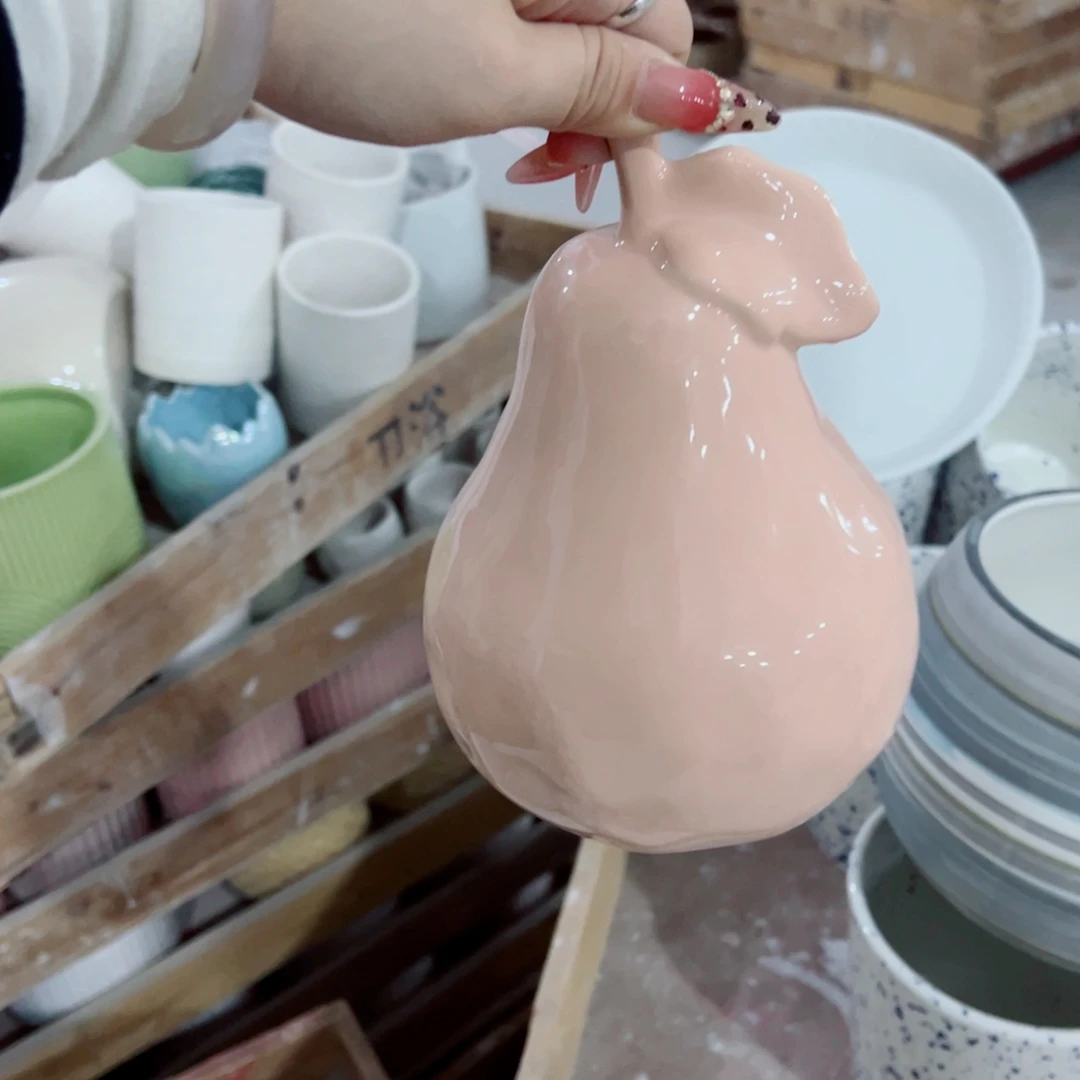 有孔，陶瓷花盆满10米包邮发货