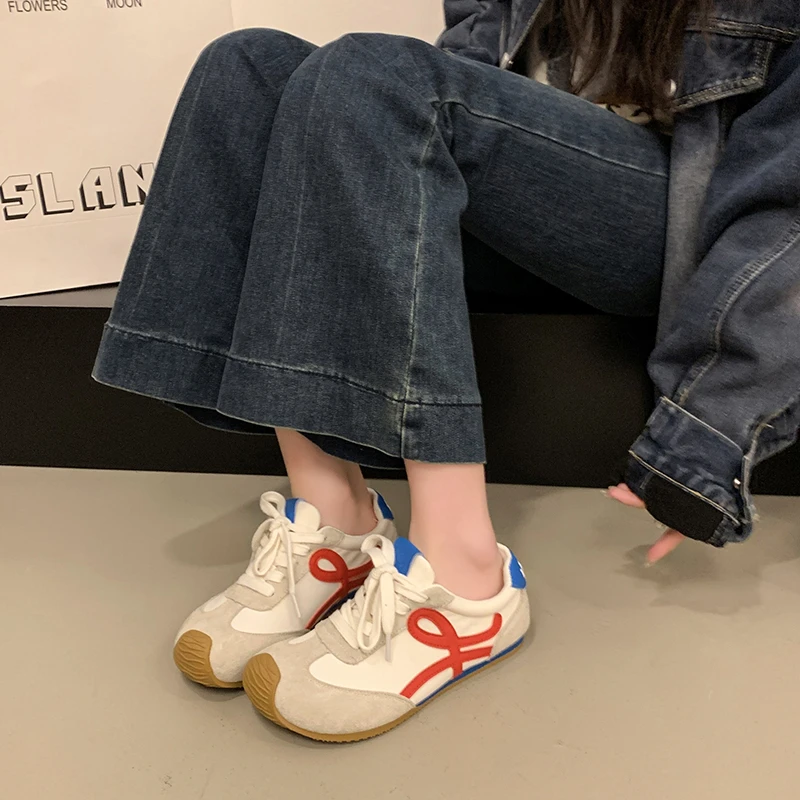 复古德训鞋女款2025新款爆款女鞋