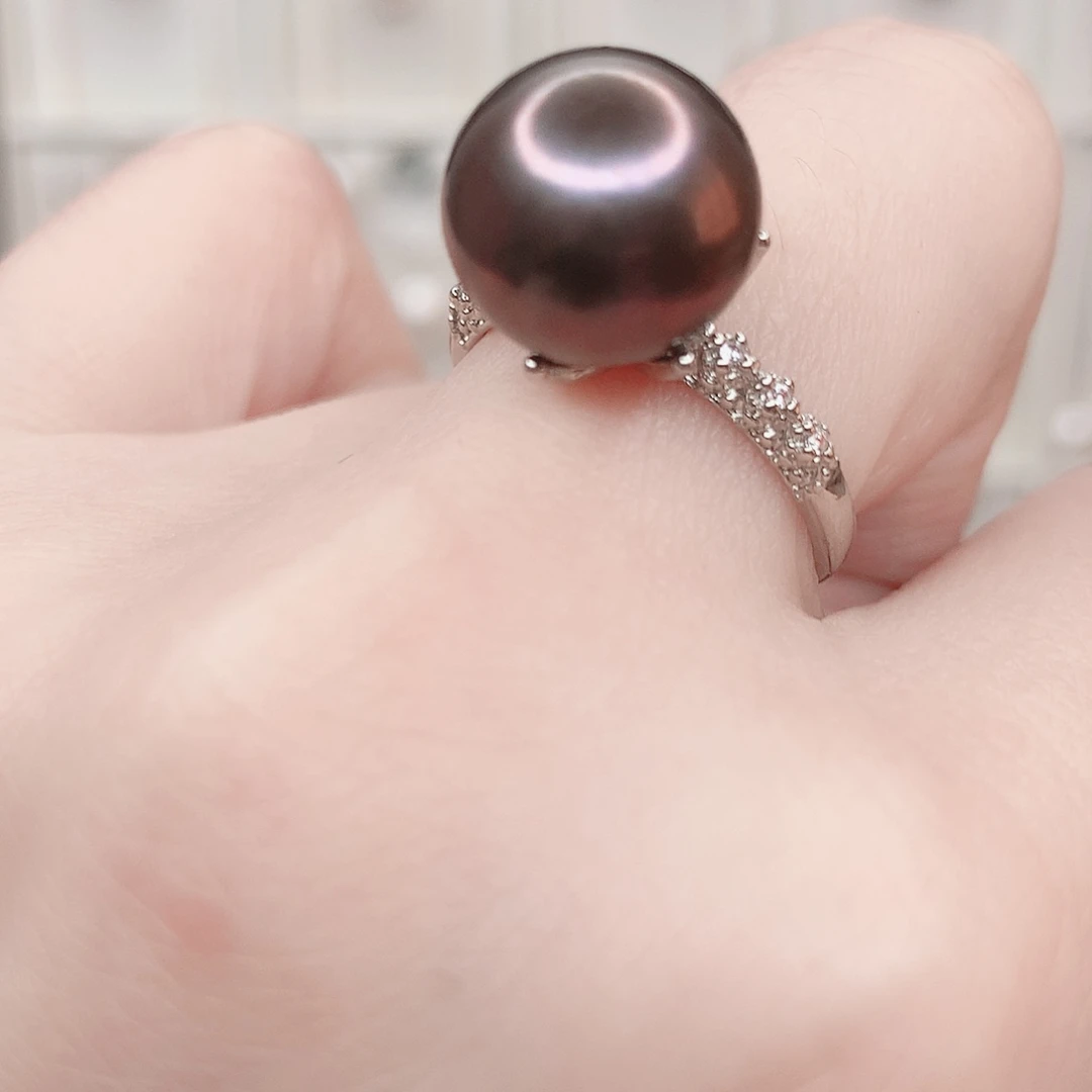 淡水珍珠吊坠(赠链)合金