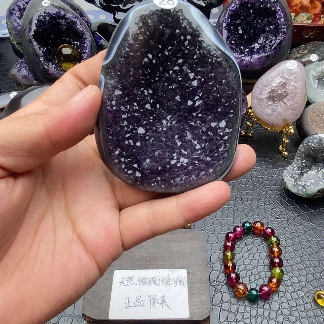 未镶嵌大型摆件（非配饰）紫晶