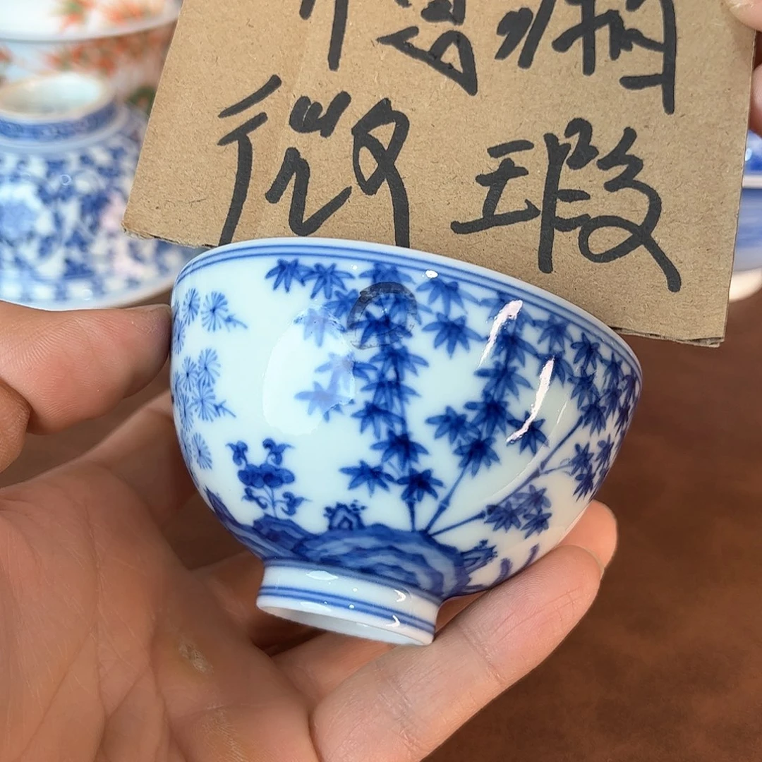 杯景德镇全手工手绘陶瓷