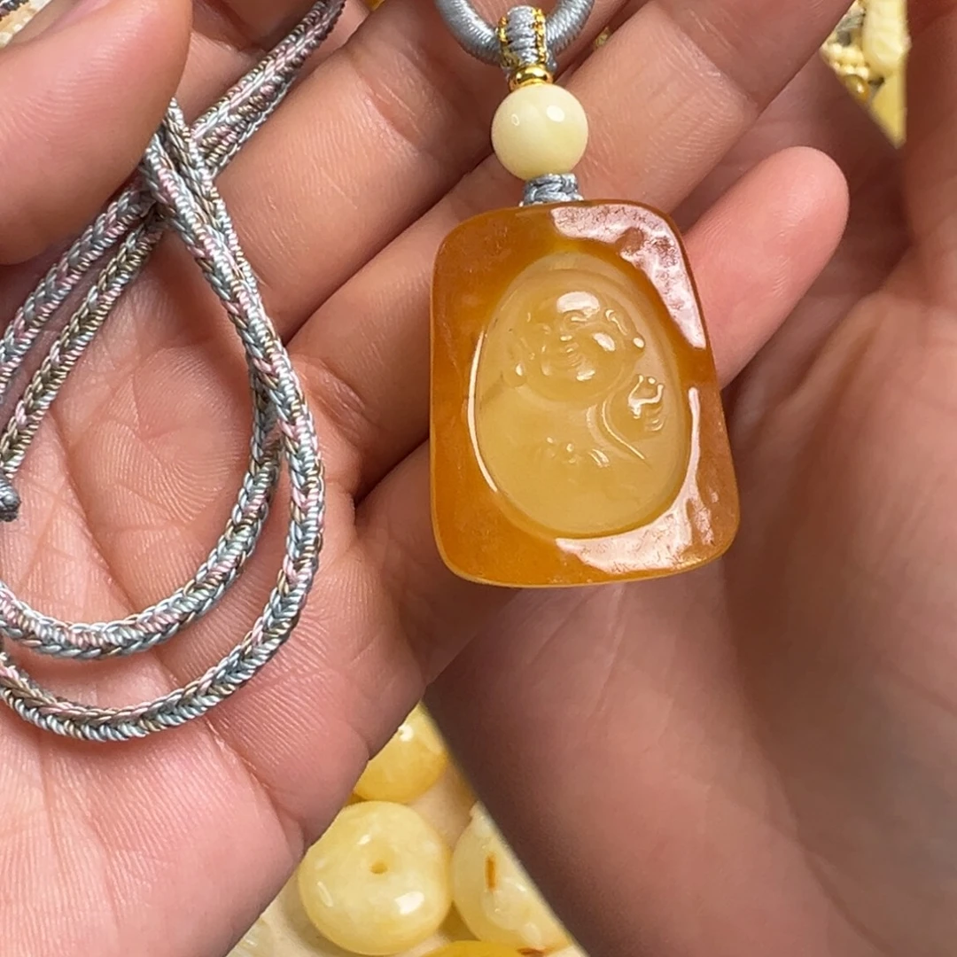 蜜蜡未镶嵌裸石蜜蜡