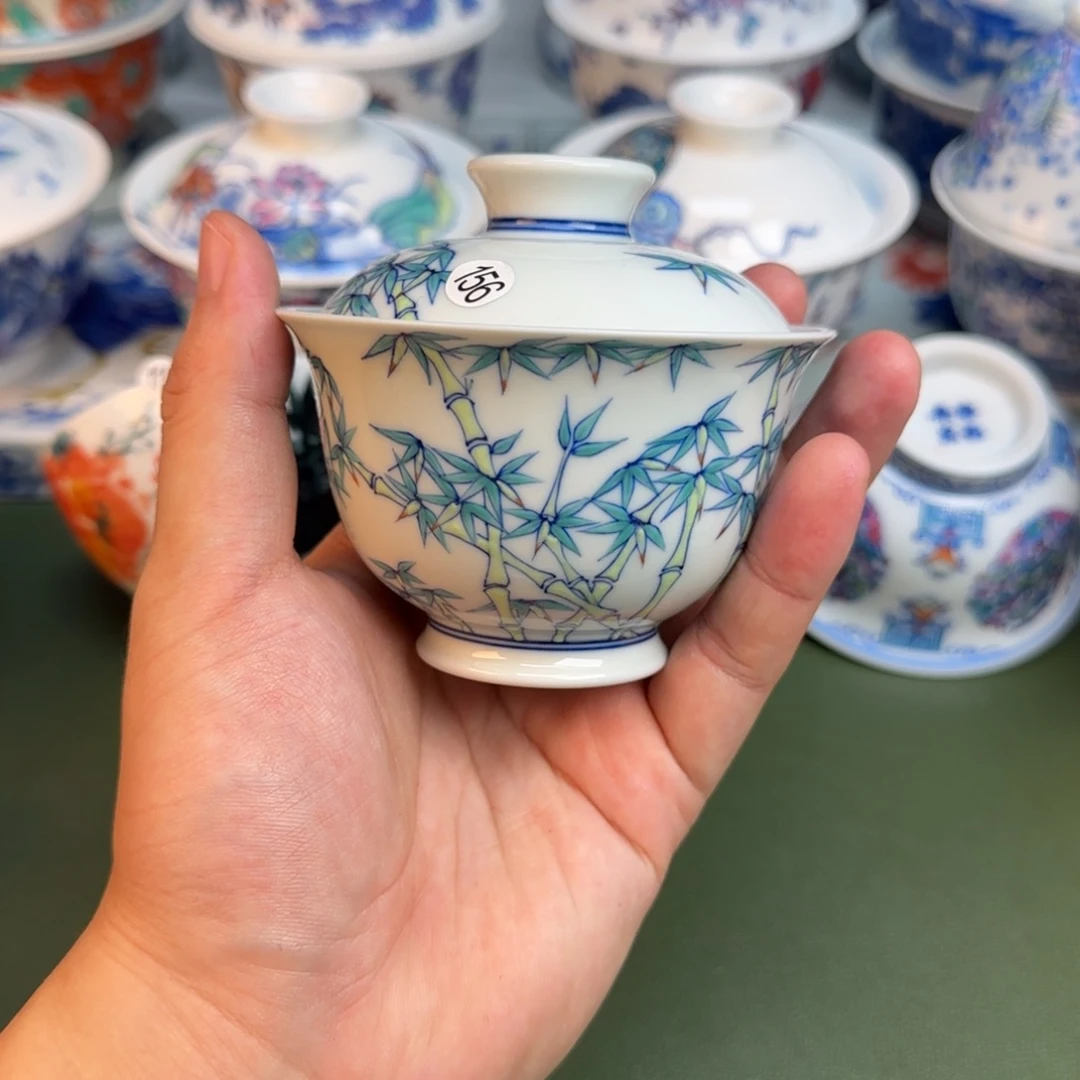 彦祖纯手工手绘茶具156